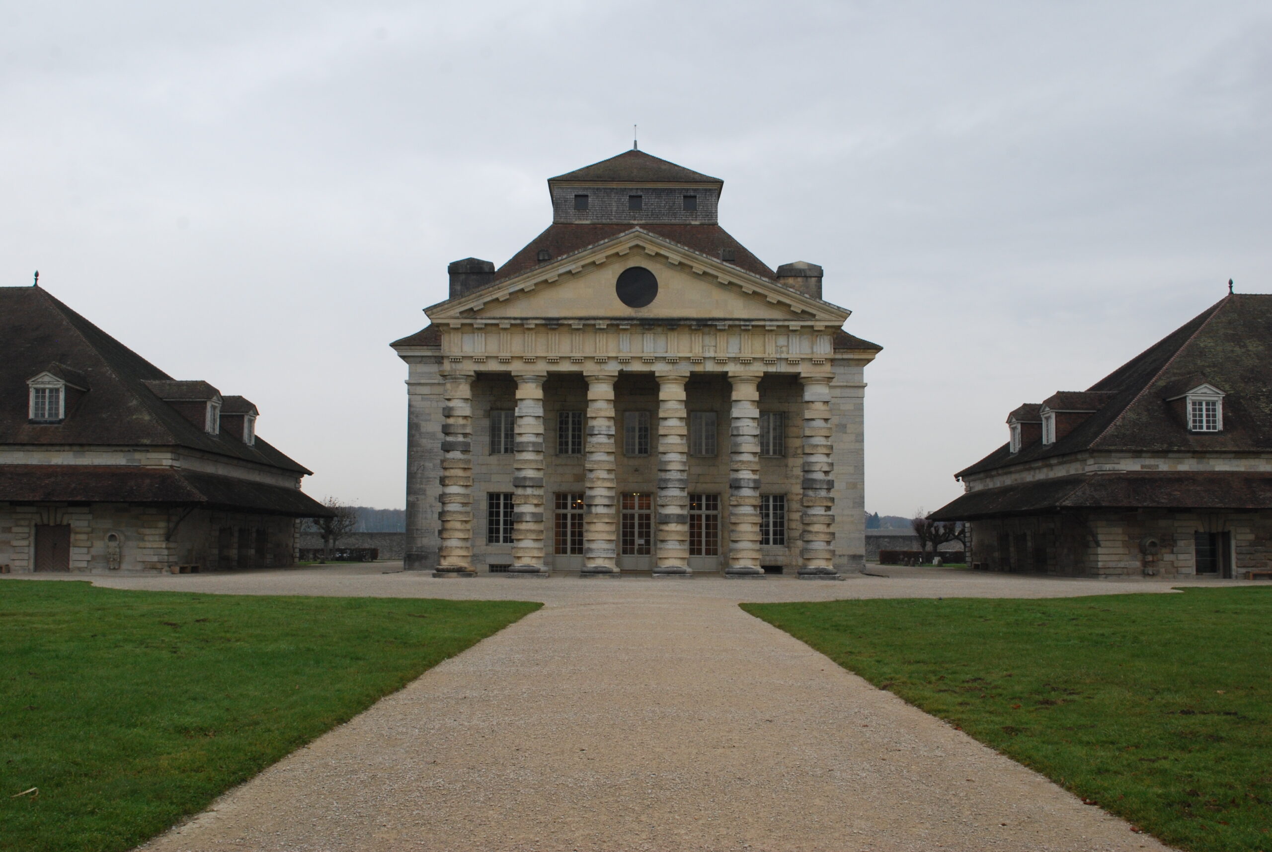 サラン・レ・バン大製塩所からアルケ・スナン王立製塩所までの天日塩生産所