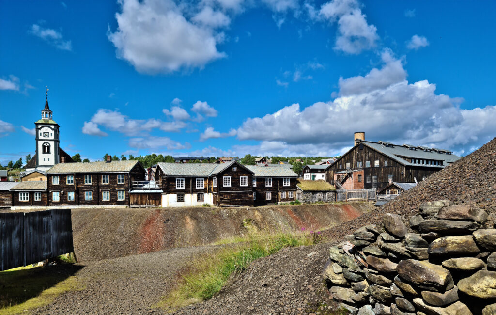 レーロースの鉱山都市と周辺