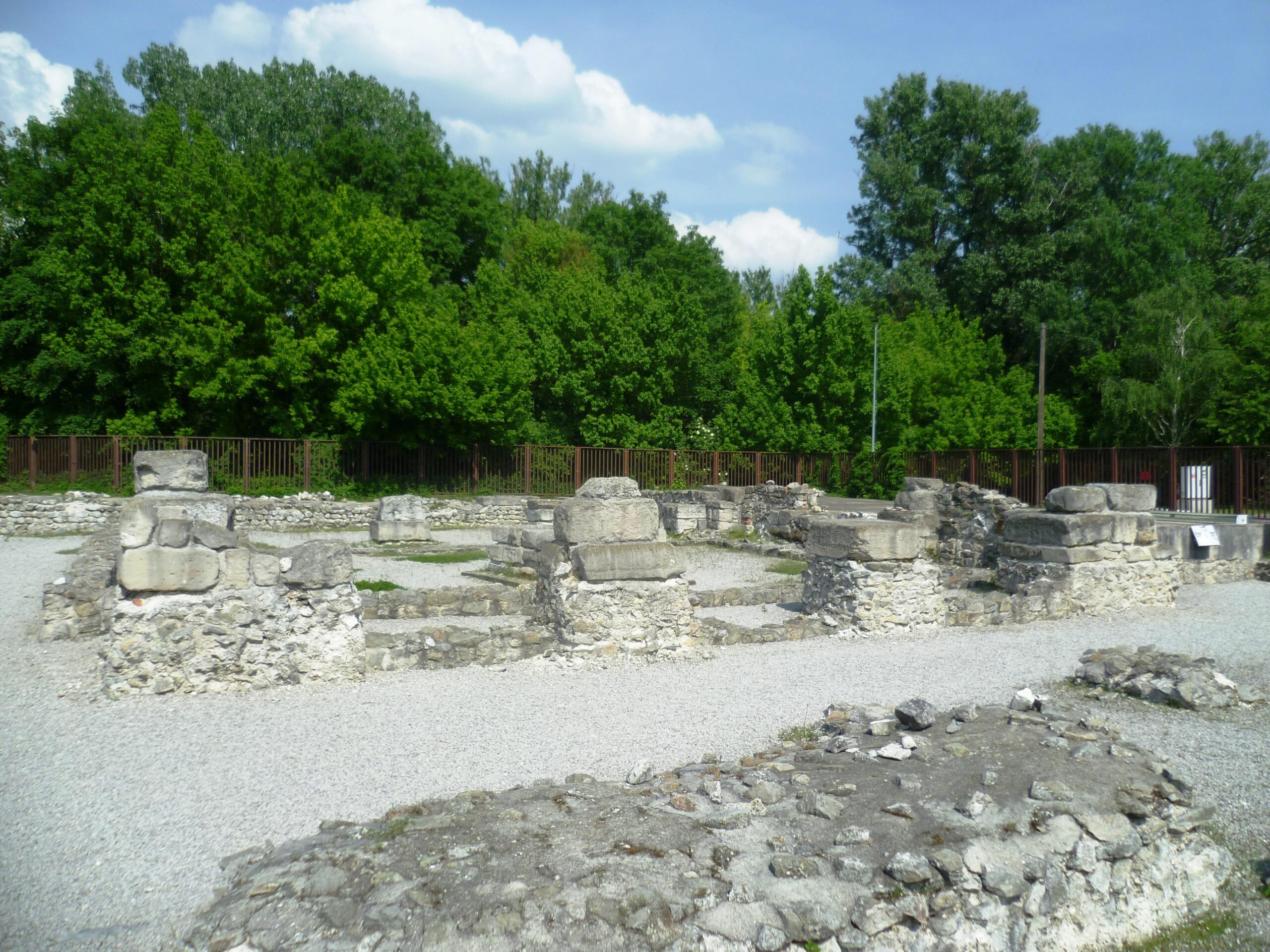 ローマ帝国の境界線：ドナウのリーメス（西側部分）