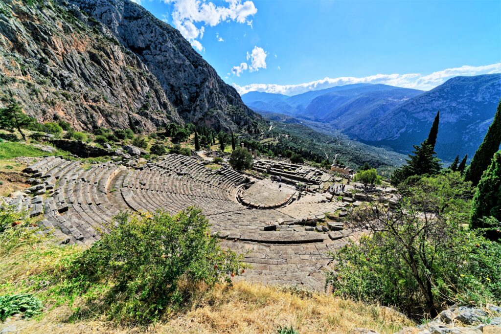 デルフィの考古遺跡