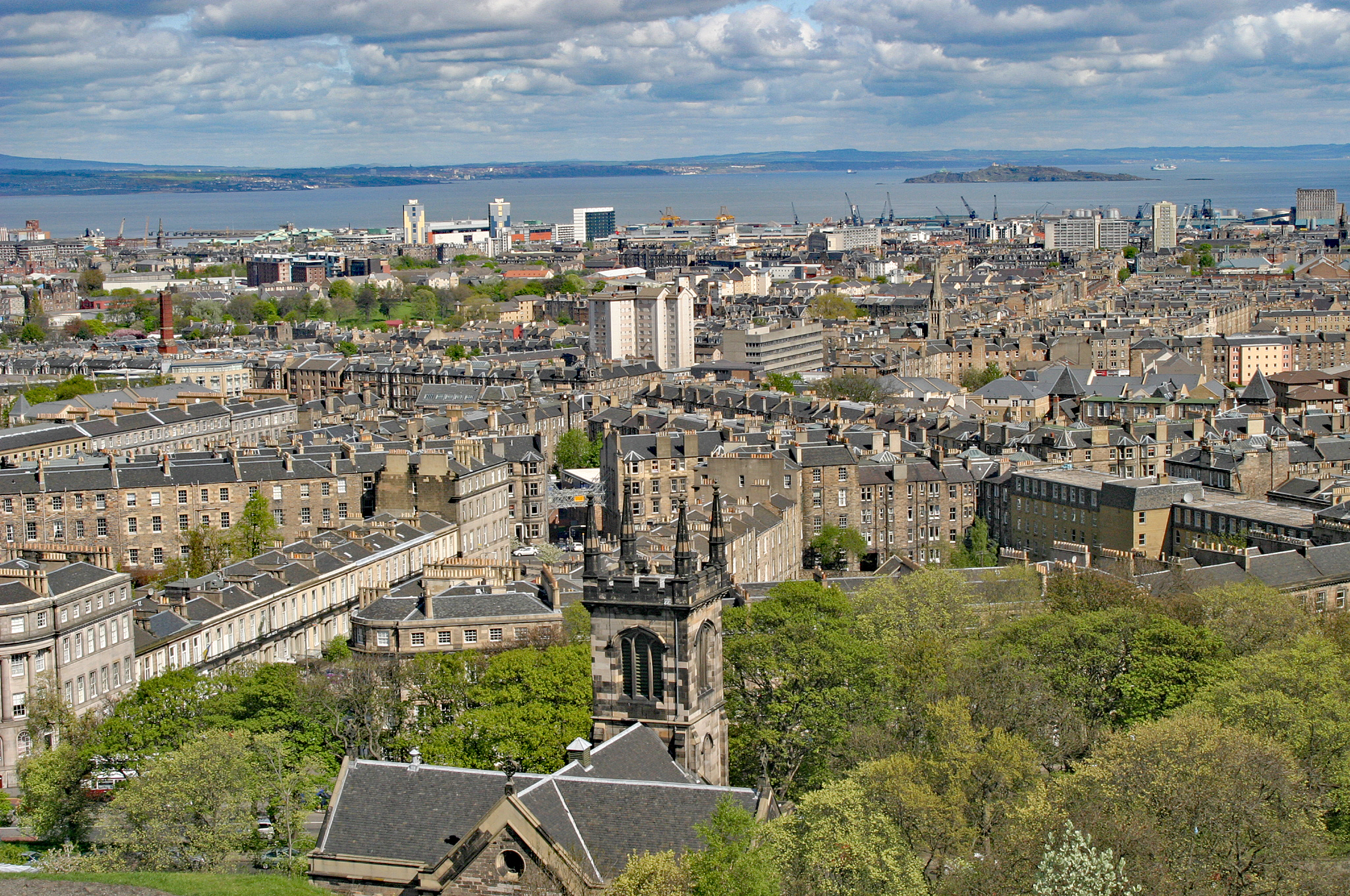 エディンバラの旧市街と新市街
