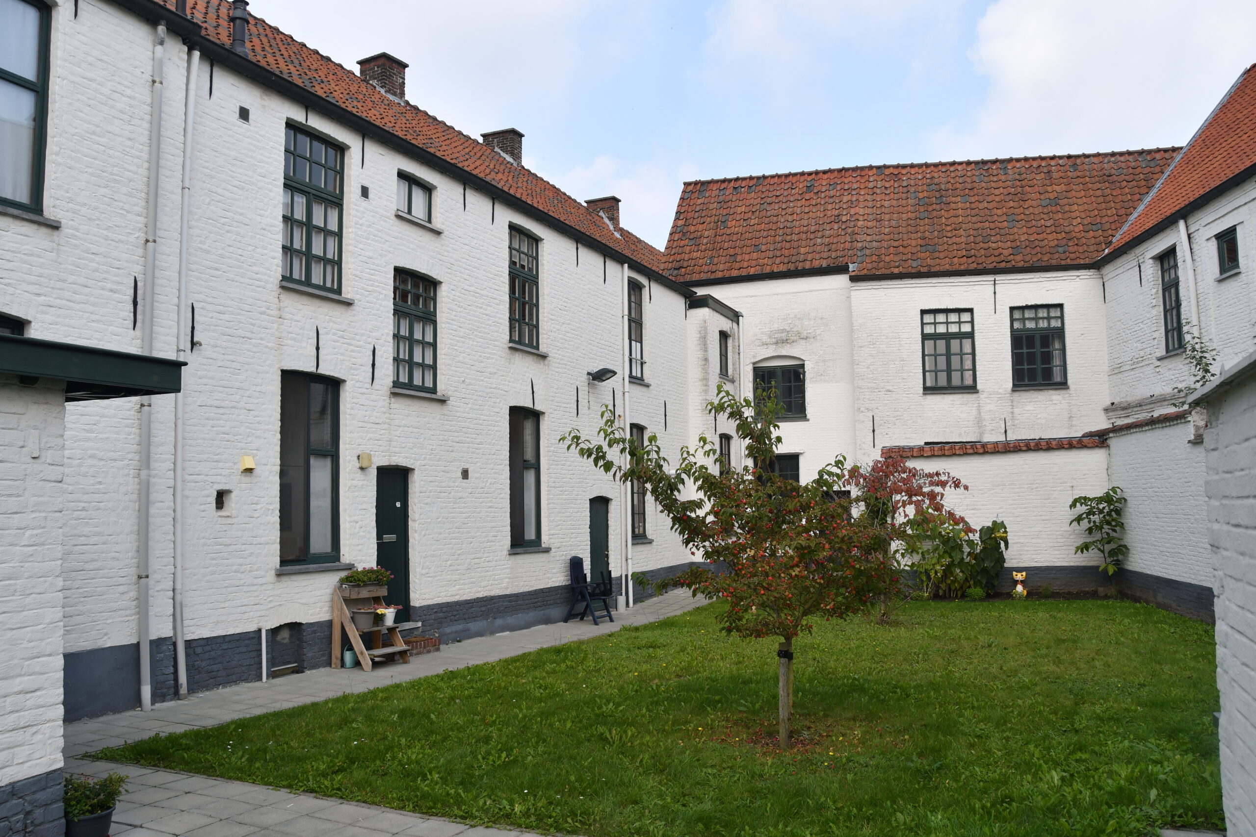 フランドル地方のベギン会の建物