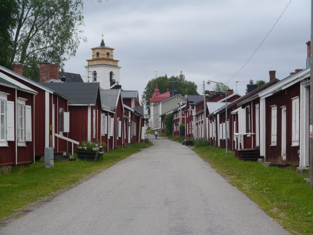 ルーレオにあるガンメルスタードの教会街