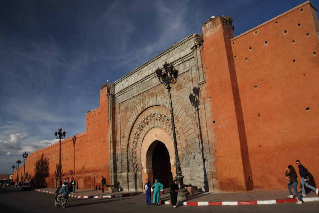 マラケシュの旧市街