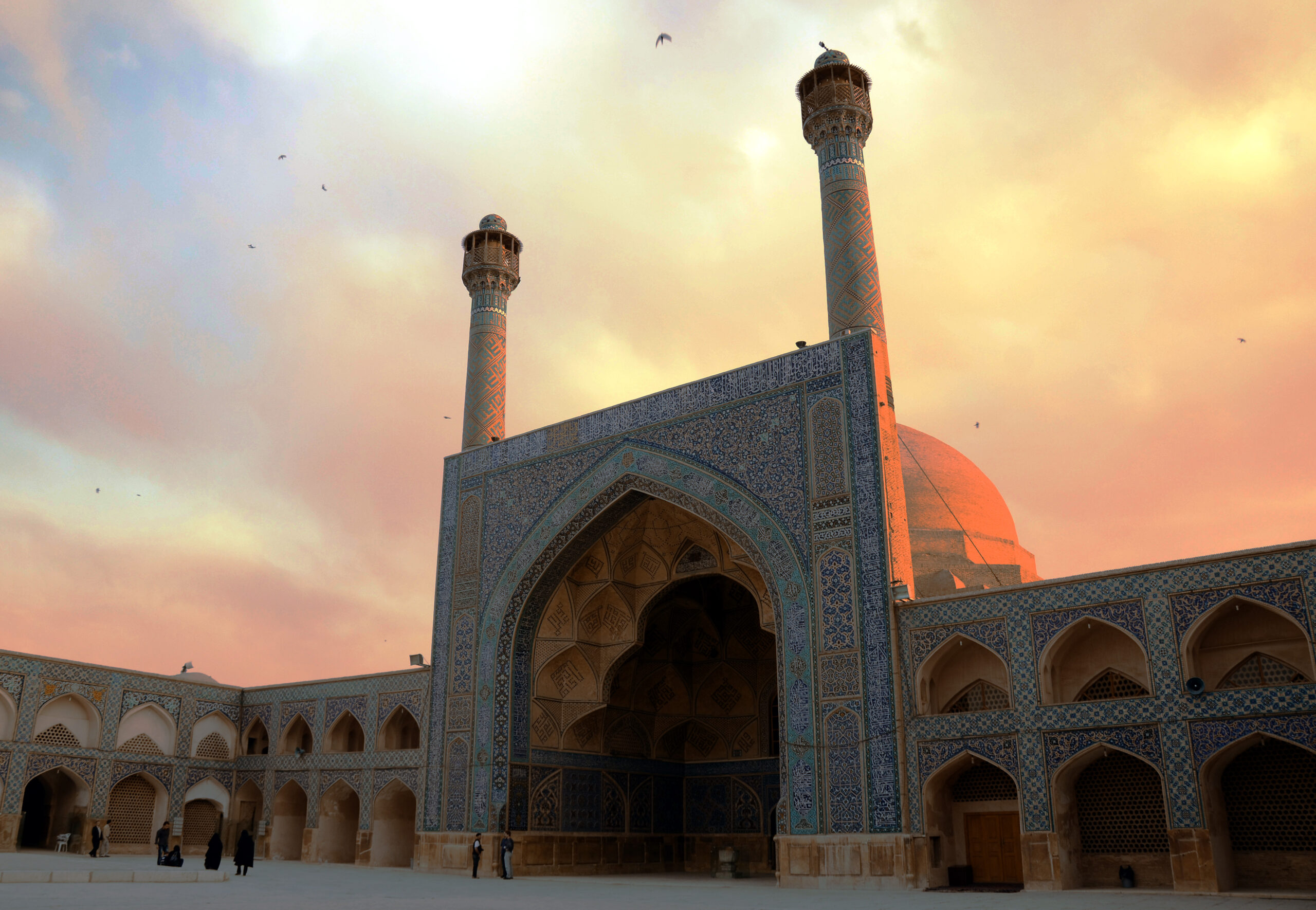 イスファハーンのマスジェデ・ジャーメ（金曜モスク）