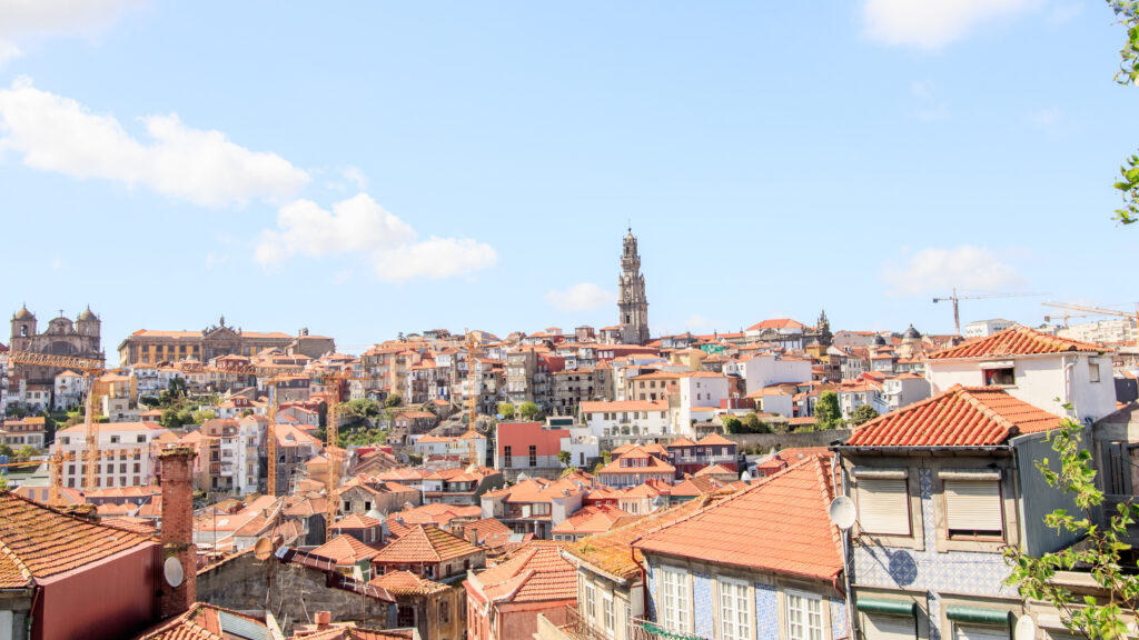 ポルトの歴史地区、ルイス1世橋とセラ・ド・ピラール修道院