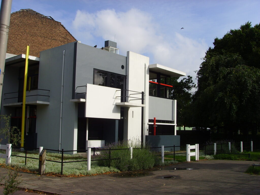 リートフェルト設計のシュレーダー邸