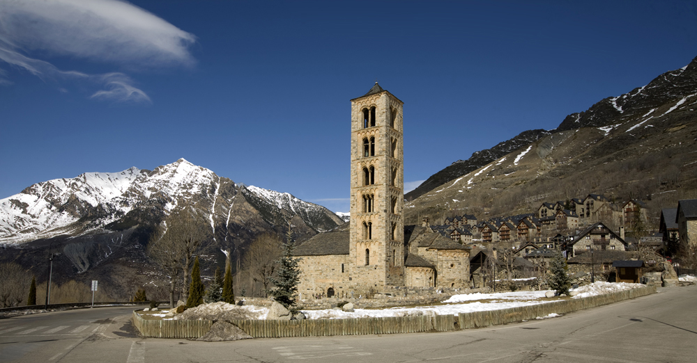 ボイ渓谷のカタルーニャ風ロマネスク様式教会群