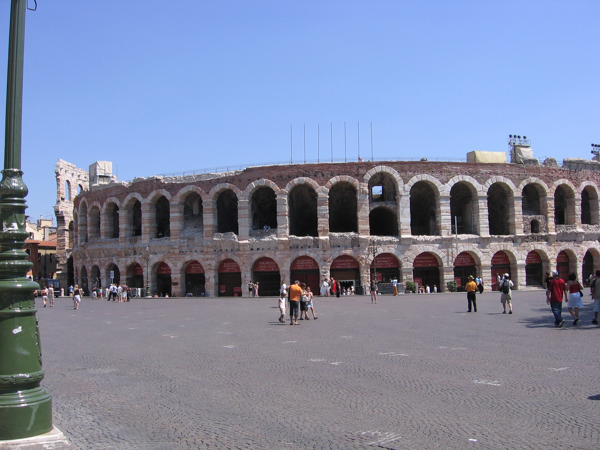 ヴェローナの市街