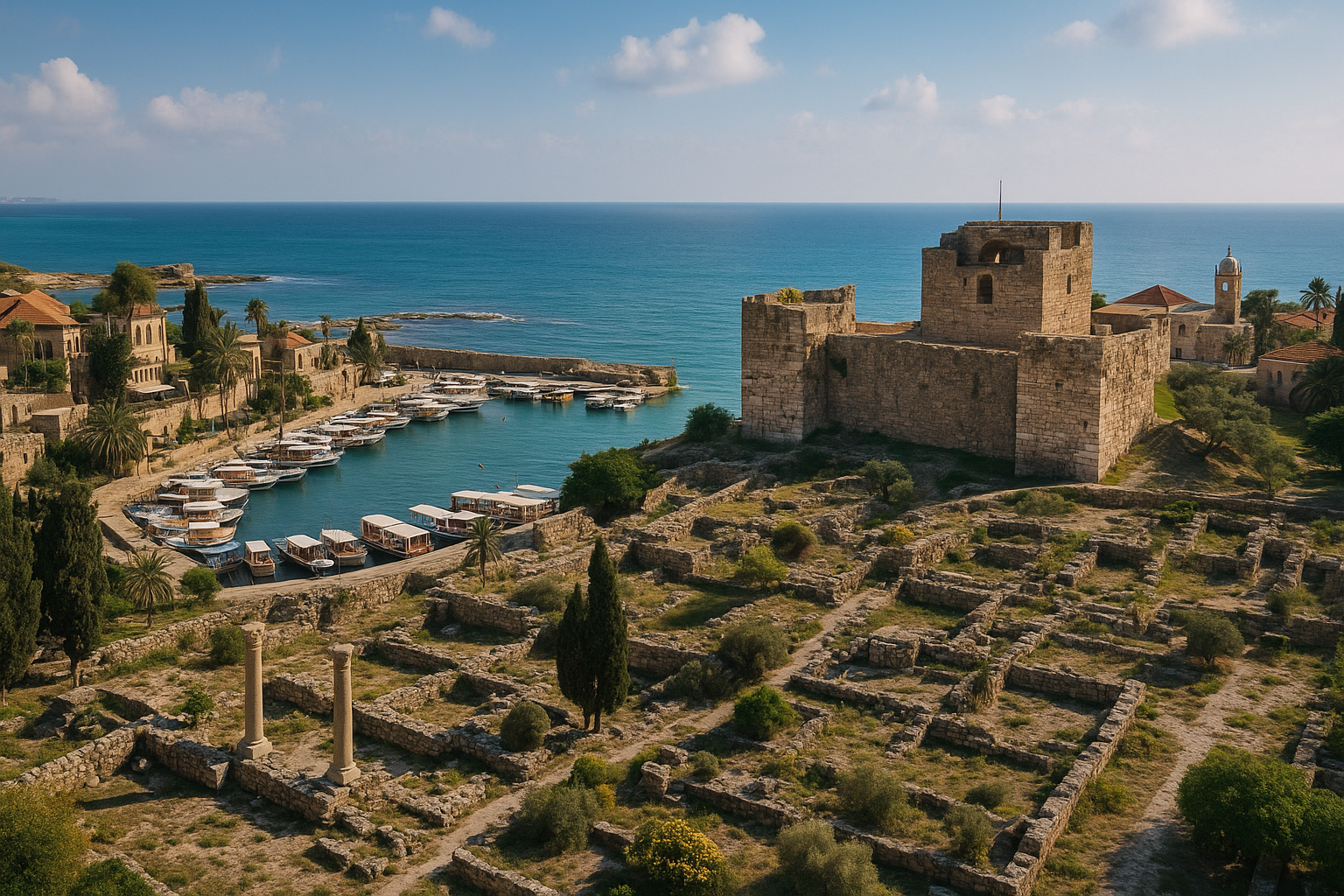 フェニキア都市ビブロス